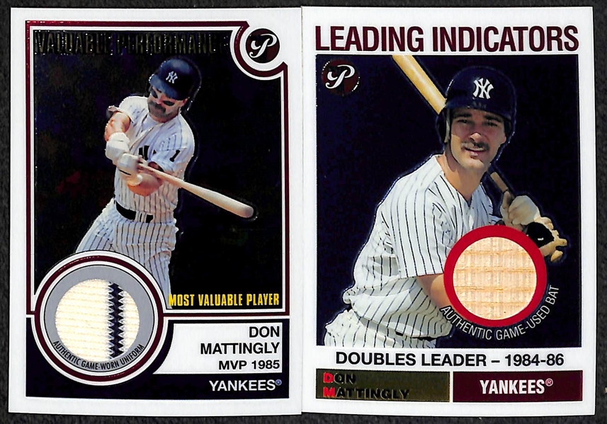 Lot Of 32 2005 Topps Pristine Relic Cards w. Killebrew & Yastrzemski