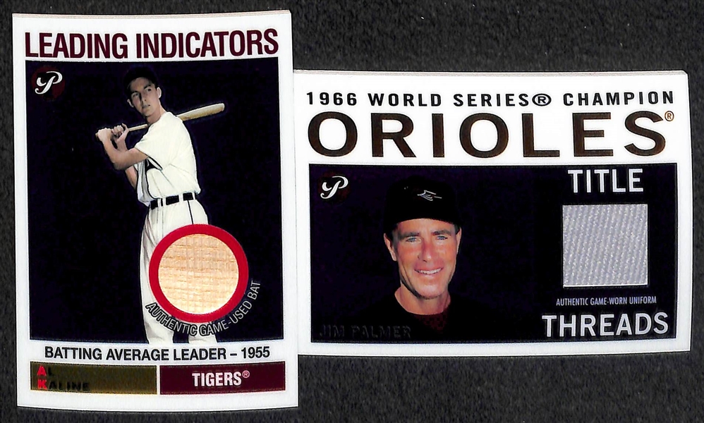 Lot Of 32 2005 Topps Pristine Relic Cards w. Killebrew & Yastrzemski