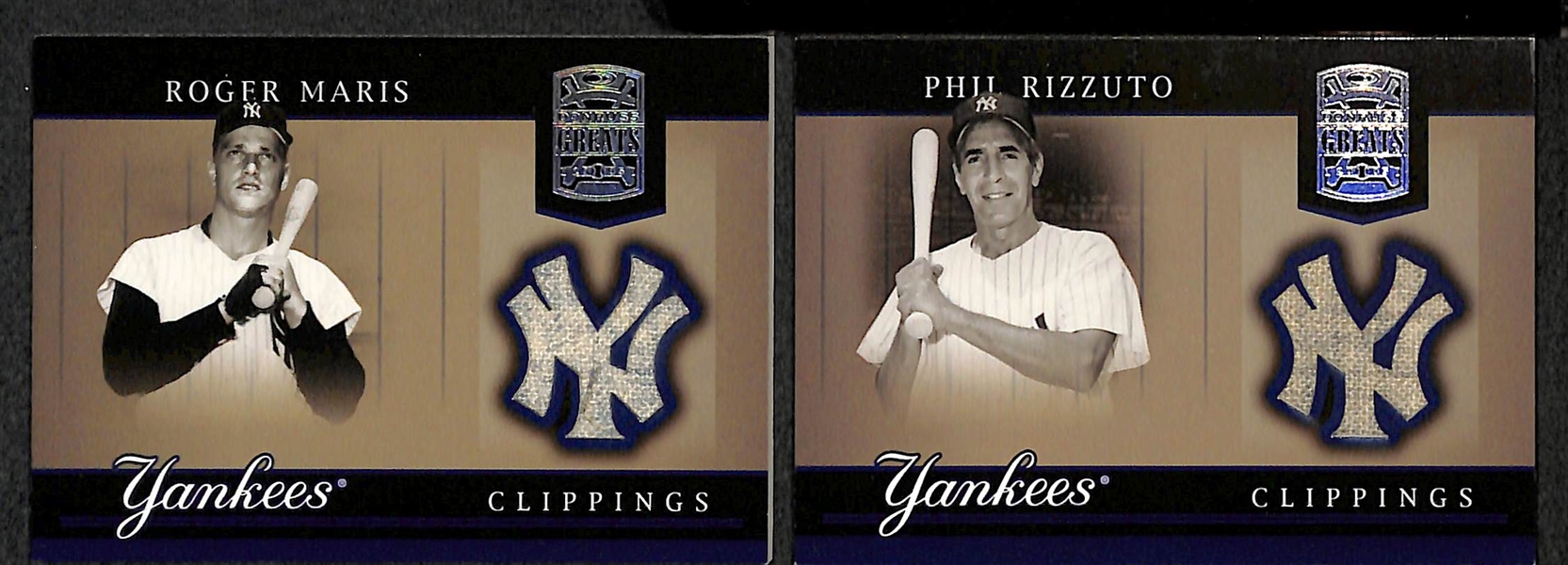 Lot Of 25 Baseball HOF & Old Stars Relic Cards w. Roger Maris
