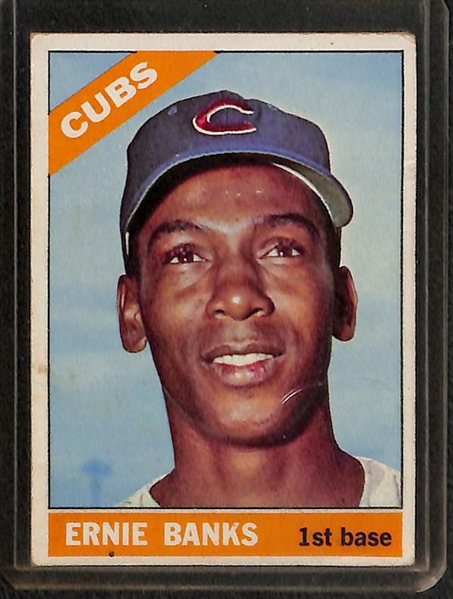 Lot of 366 Different 1966 Topps Baseball Cards w. Mantle & Rose BVG 2