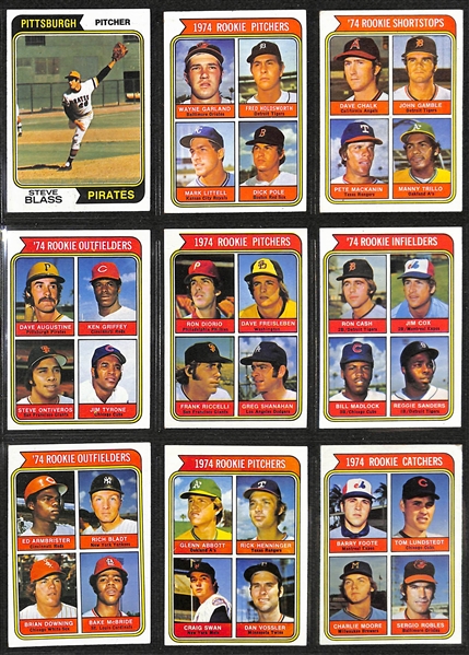 1974 Topps Baseball Complete Set w. Winfield RC