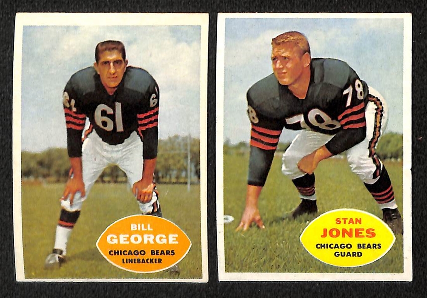 Lot of 285 - 1950s & 1960s Topps, Bowman, & Fleer Football Cards w. 1960 Topps Bobby Mitchell Rookie Card