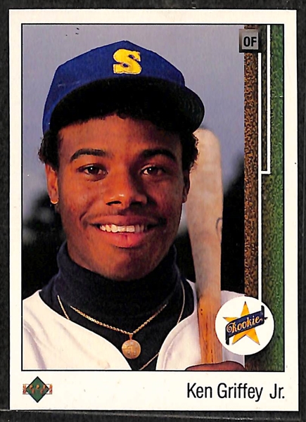 1989 Upper Deck Baseball Set - Box Set Complete w. 800 Cards - w. Griffey RC