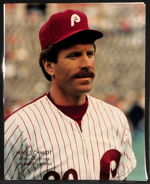 Lot of Pete Rose Autograph & Cards, Mike Schmidt Memorabilia, & Mario Lemieux Cards