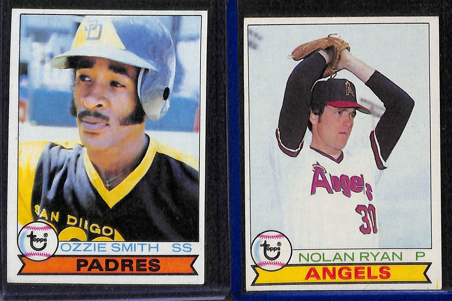Lot of 4 - Topps Baseball Sets - 1979, 1980, 1981, 1982