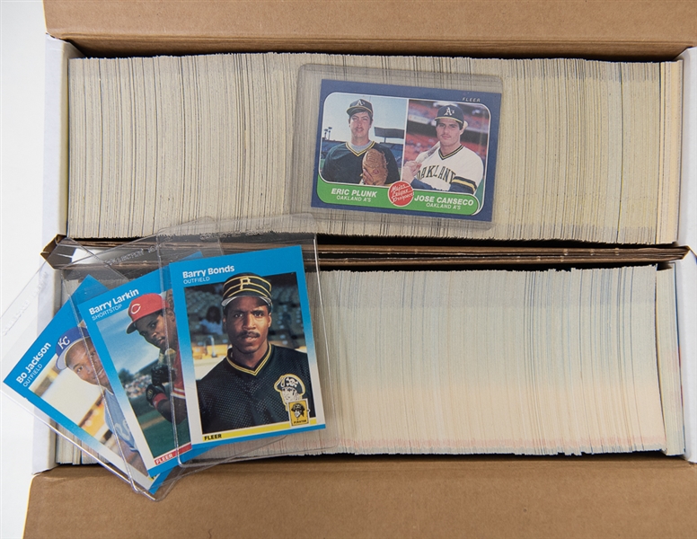 Lot of 2 - Fleer Baseball Sets - 1986, 1987