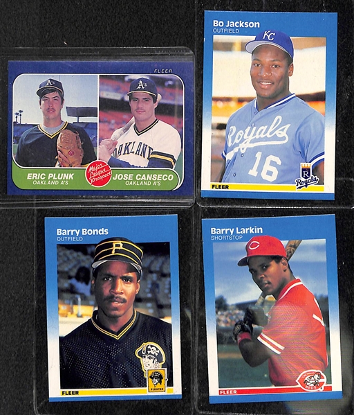 Lot of 2 - Fleer Baseball Sets - 1986, 1987