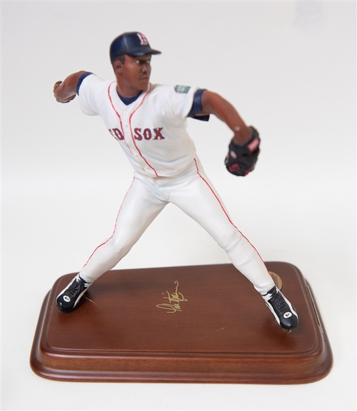 Pedro Martinez Signed Baseball & All Star Figure