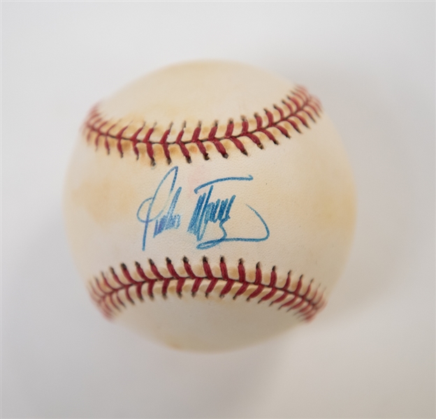 Pedro Martinez Signed Baseball & All Star Figure