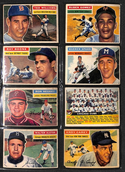 1956 Topps Baseball Complete Set
