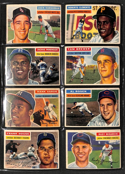 1956 Topps Baseball Complete Set