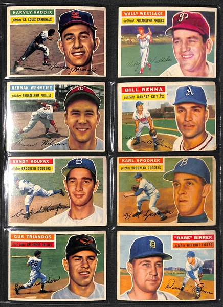 1956 Topps Baseball Complete Set
