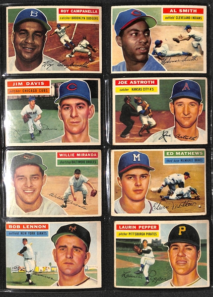 1956 Topps Baseball Complete Set