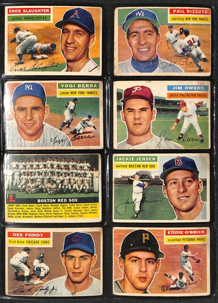 1956 Topps Baseball Complete Set