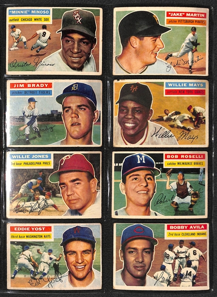 1956 Topps Baseball Complete Set