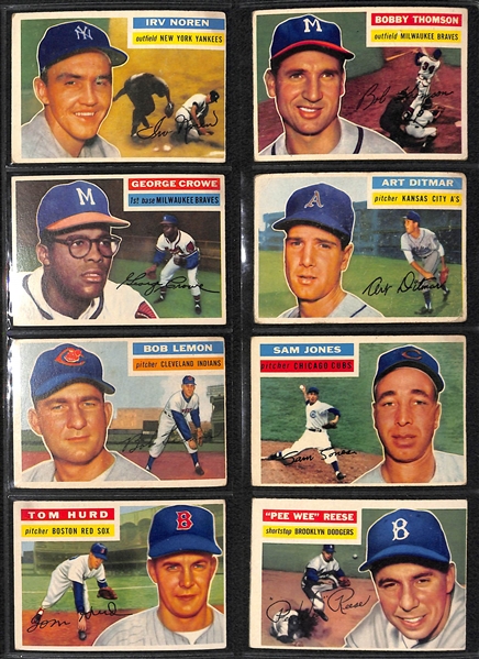 1956 Topps Baseball Complete Set