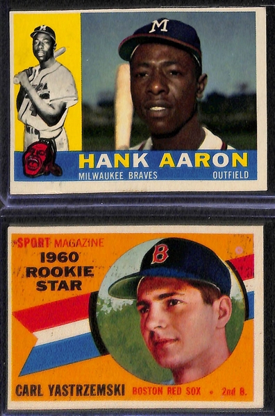 1960 Topps Baseball Complete Set - Cards Appear Fresh From the Pack