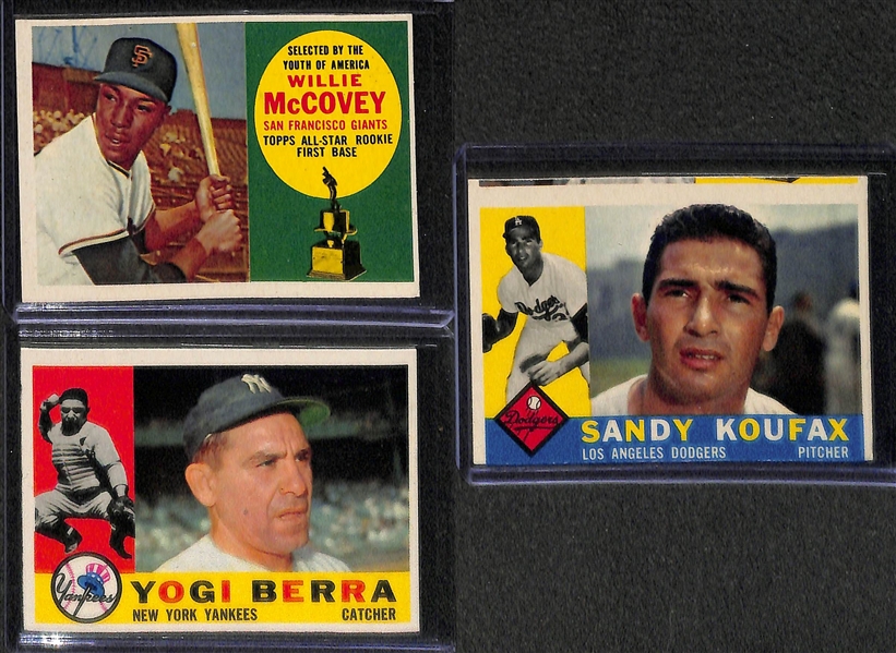 1960 Topps Baseball Complete Set - Cards Appear Fresh From the Pack