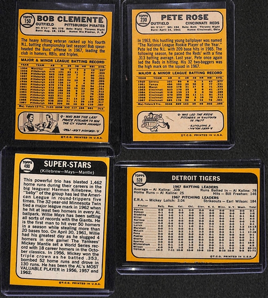 1968 Topps Baseball Complete Set (Inc. Mays BVG 8.5, Mantle BVG 7.5, Ryan RC BVG 6.5) - Fresh From the Pack Condition
