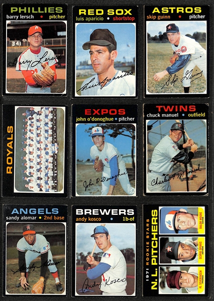1971 Topps Baseball Complete Card Set