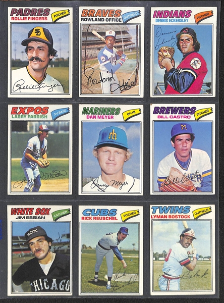1977 Topps Baseball Complete Card Set