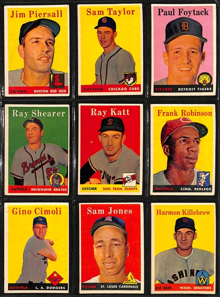 1958 Topps Baseball Complete Card Set