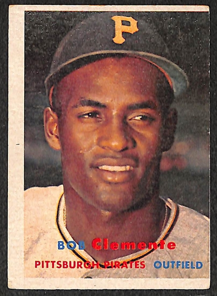 1957 Topps Roberto Clemente Card