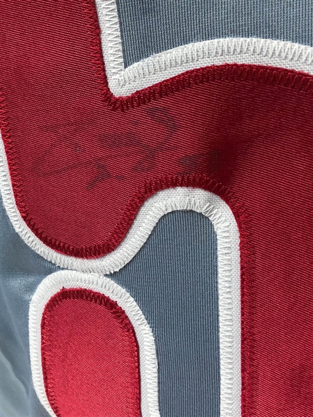 Carlos Ruiz Signed Phillies Jersey - JSA