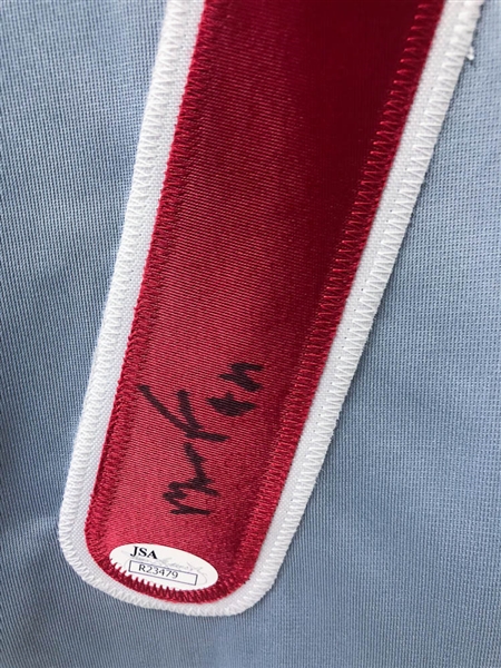 Miakel Franco Signed Philadelphia Phillies Jersey - JSA