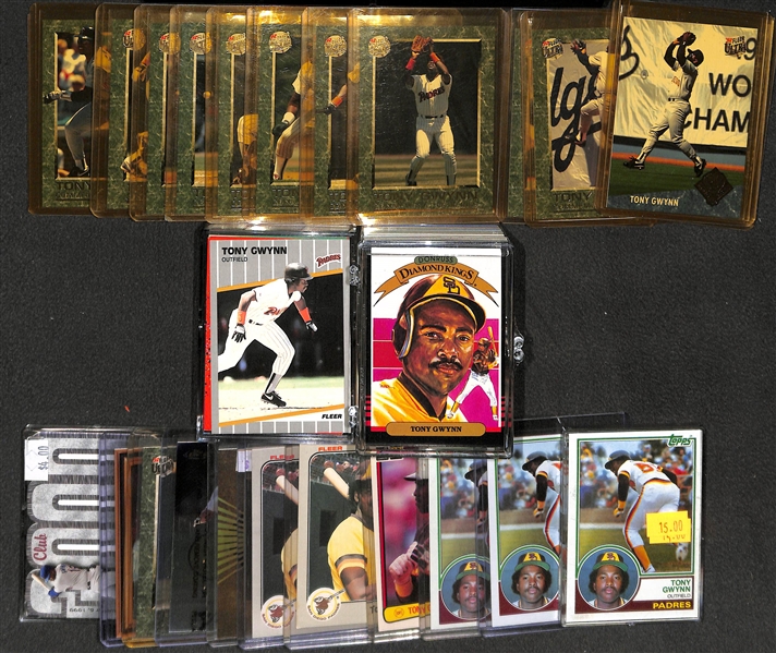 Lot of Over (100) Tony Gwynn Cards w/ 6 Rookies