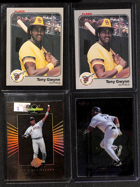 Lot of Over (100) Tony Gwynn Cards w/ 6 Rookies