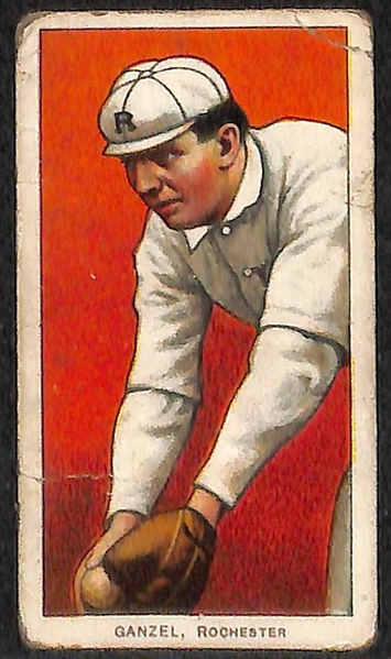 Lot of 3 1909-11 T206 Baseball Cards - Minor League Players