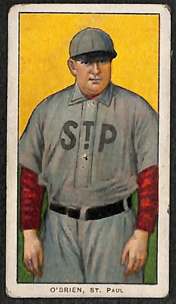 Lot of 3 1909-11 T206 Baseball Cards - Minor League Players