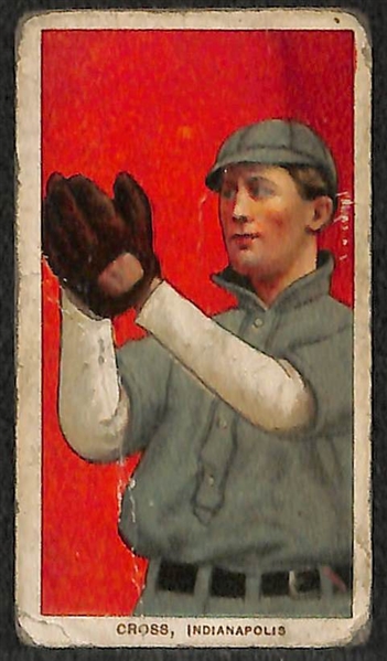 Lot of 3 1909-11 T206 Baseball Cards - Minor League Players