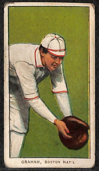 Lot of 3 1909-11 T206 Baseball Cards - Ferguson, Graham, Bliss