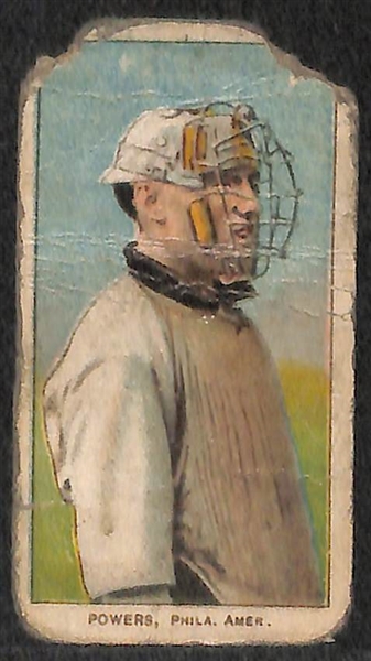 Lot of 5 1909-11 T206 Baseball Cards w. Jack Quinn & Rube Manning