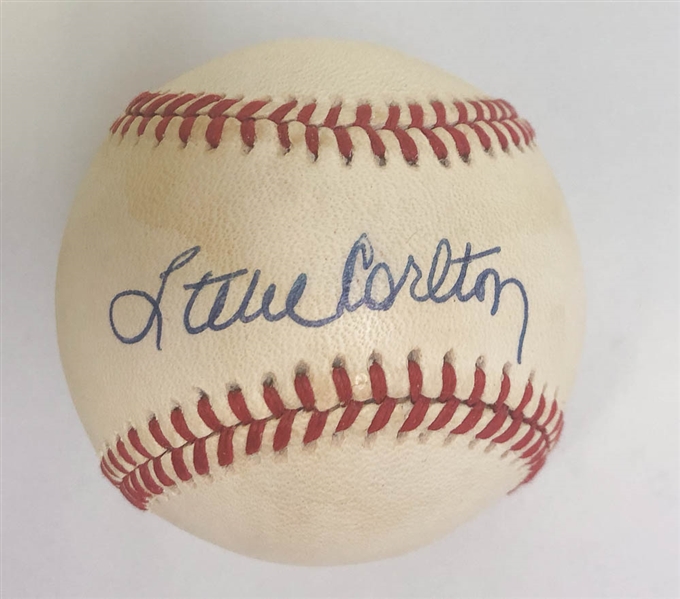 Nolan Ryan & Steve Carlton Signed Baseballs