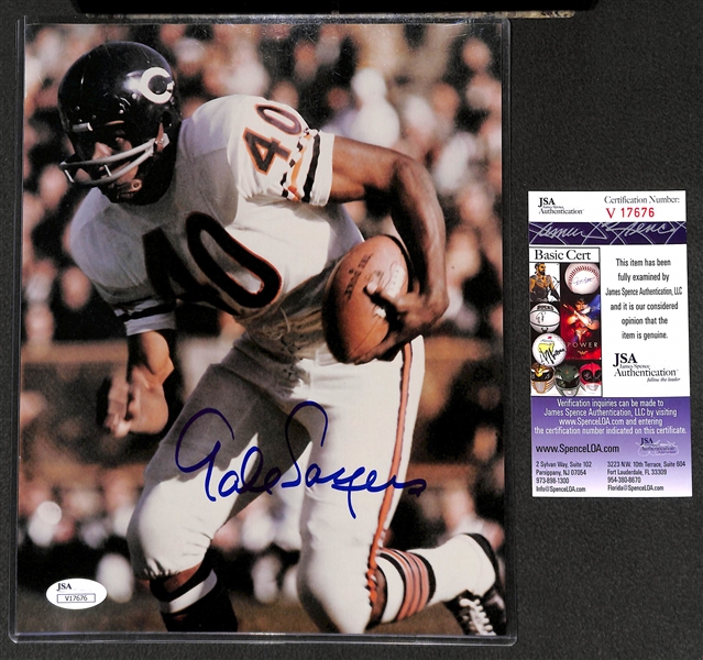 Gale Sayers Signed 8x10 Photo - JSA