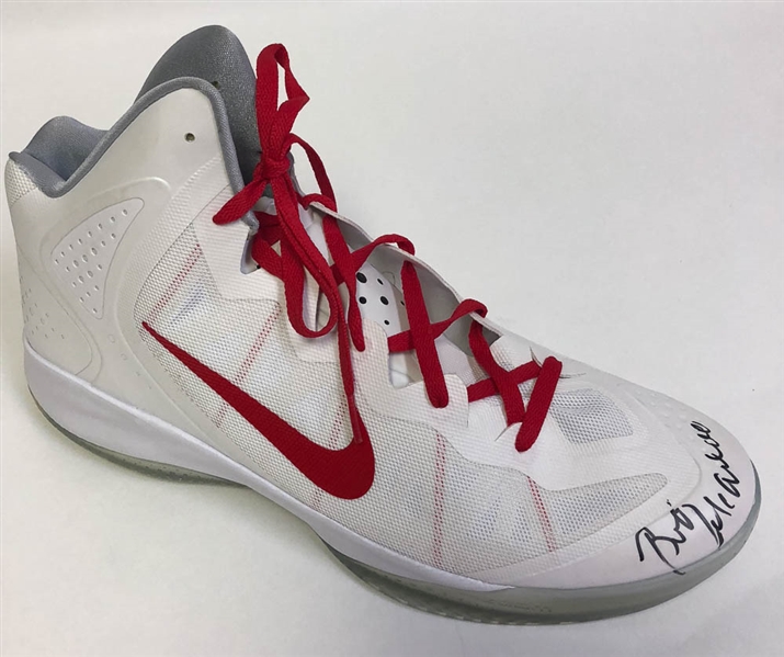 Bob McAdoo Signed Basketball Sneaker - JSA