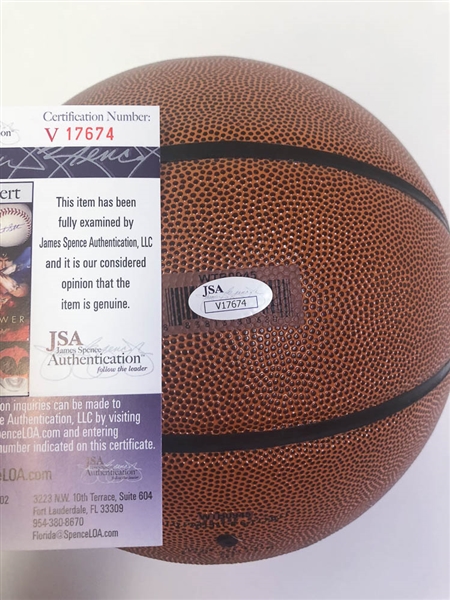 Dominique Wilkins Signed Basketball - JSA