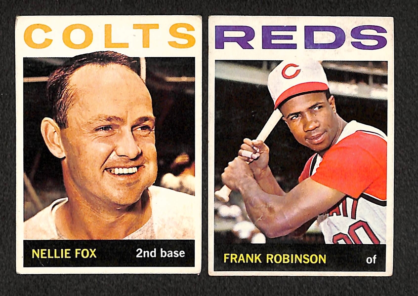 Lot of 200 Different 1964 Topps Baseball Cards w. Duke Snider