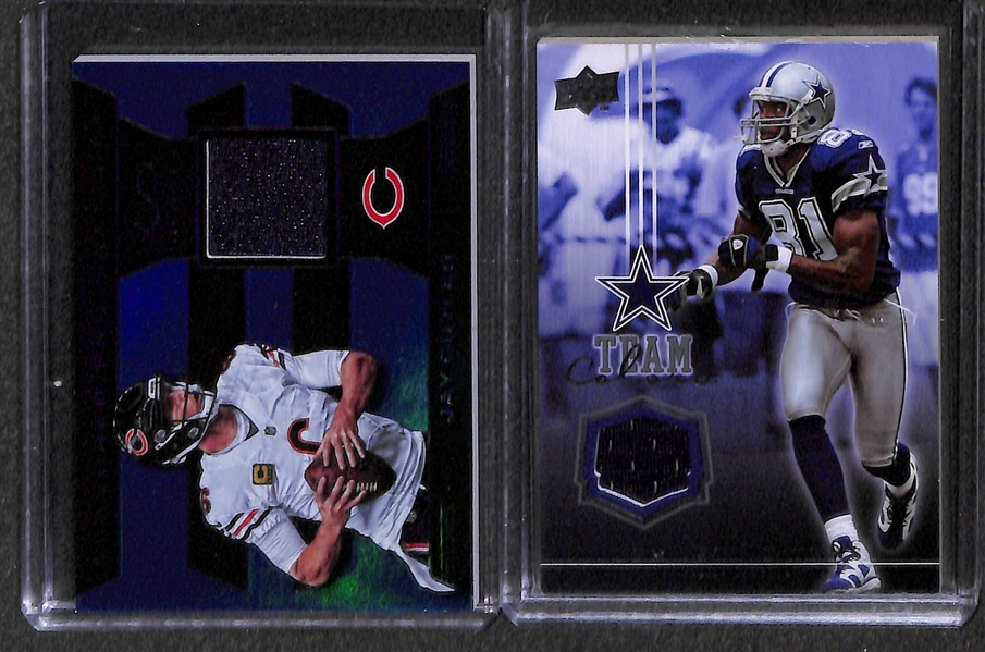 Lot of 126 Different 2000s Current Football Jersey Cards w. DeShawn Watson