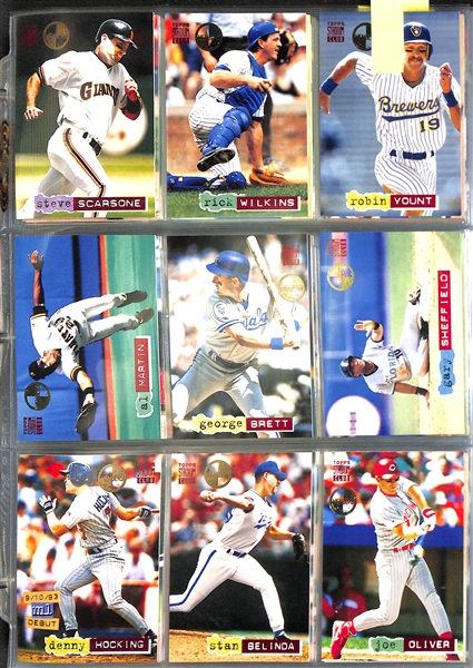 1994 Topps Baseball Stadium Club Members Only Complete Set w. Inserts