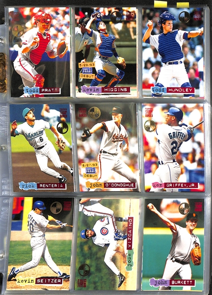 1994 Topps Baseball Stadium Club Members Only Complete Set w. Inserts