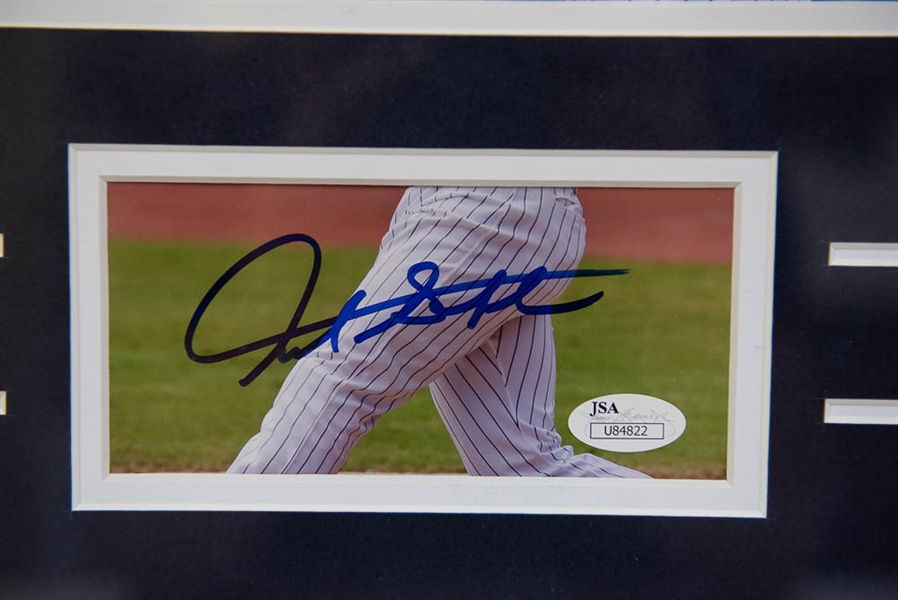 Giancarlo Stanton Autographed Framed Display - JSA