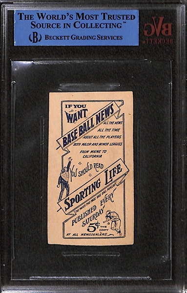 1910-11 Sporting Life M-116 #161 Sherry Magee (Philadelphia A's) - BVG Authentic