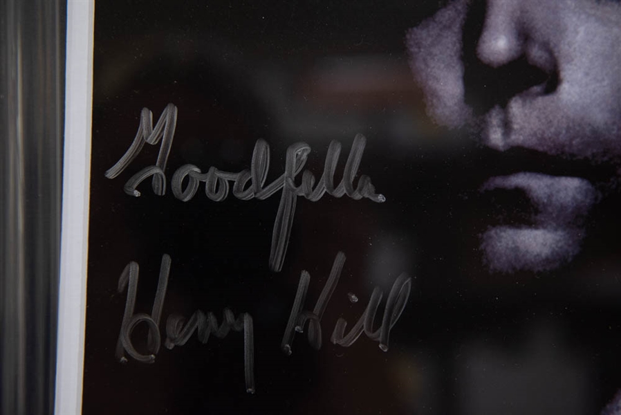 Henry Hill GoodFellas Autographed Framed Display - PSA/DNA