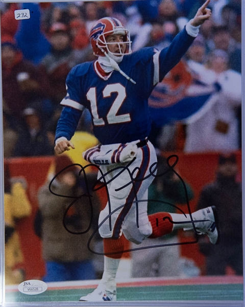 Lot of 2 - Jim Kelly 8 x 10 Photos - JSA