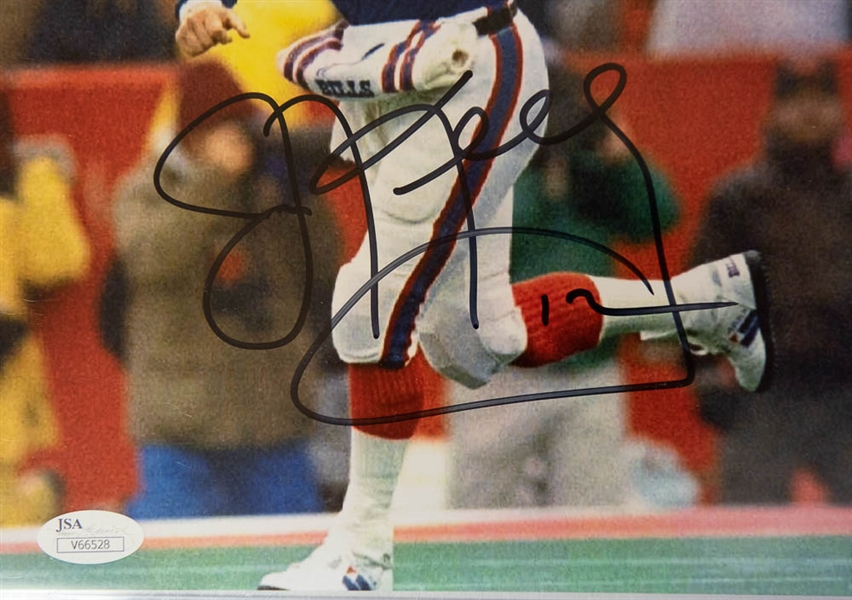 Lot of 2 - Jim Kelly 8 x 10 Photos - JSA