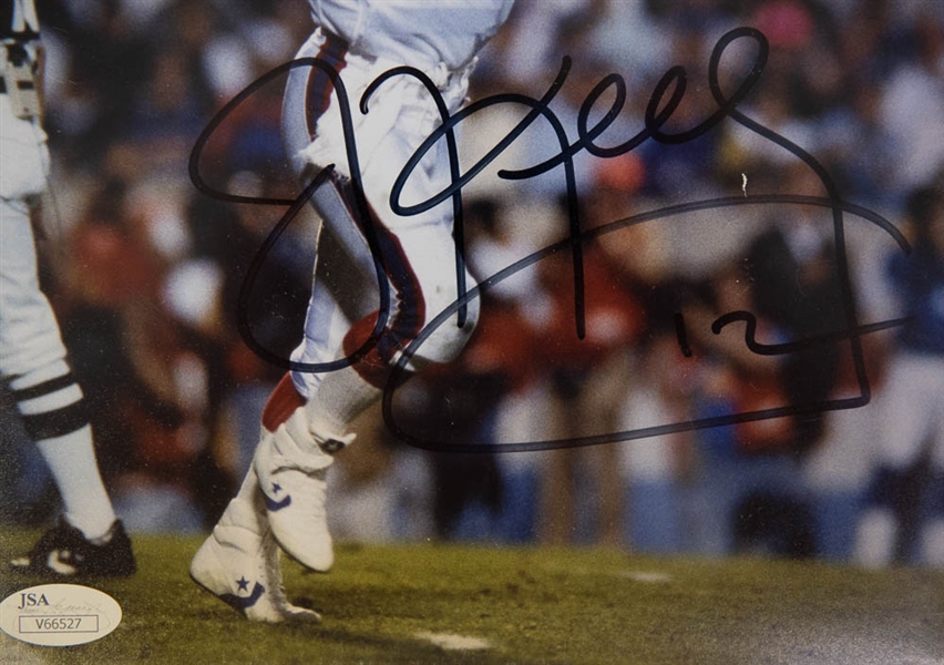 Lot of 2 - Jim Kelly 8 x 10 Photos - JSA